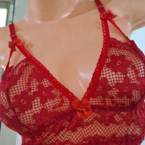 Conjunto Lenceria de Encaje (Art 5104) Talle 85 al 100: imagen 7