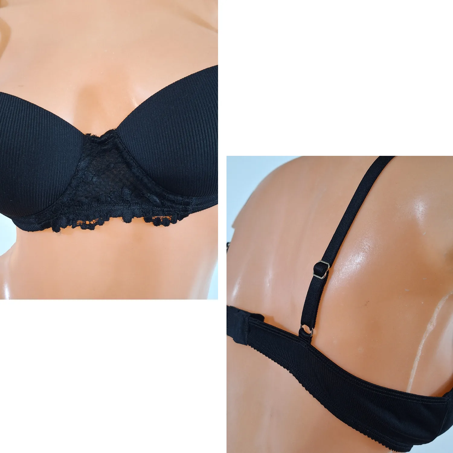 Conjunto Corpiño Taza Soft y Push Up (art 5101) Talle 85 al 100: imagen 11