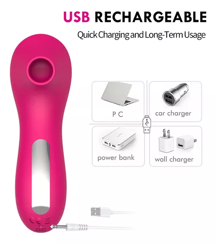 Succionador de Clitoris Femenino Simil Satisfyer USB