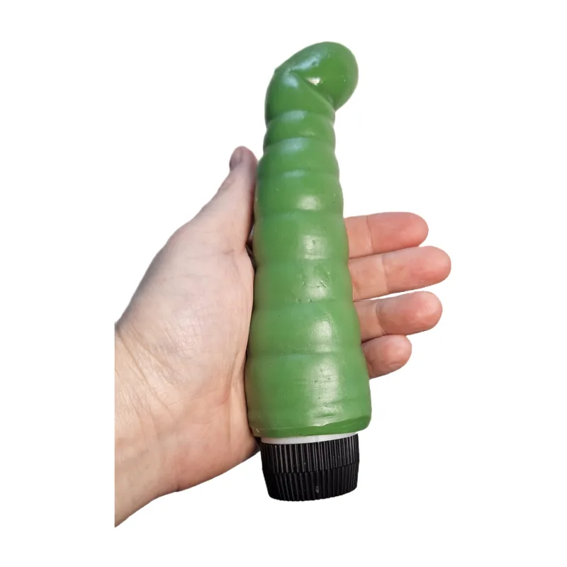 Consolador Vibrador Dino Lino 16x4
