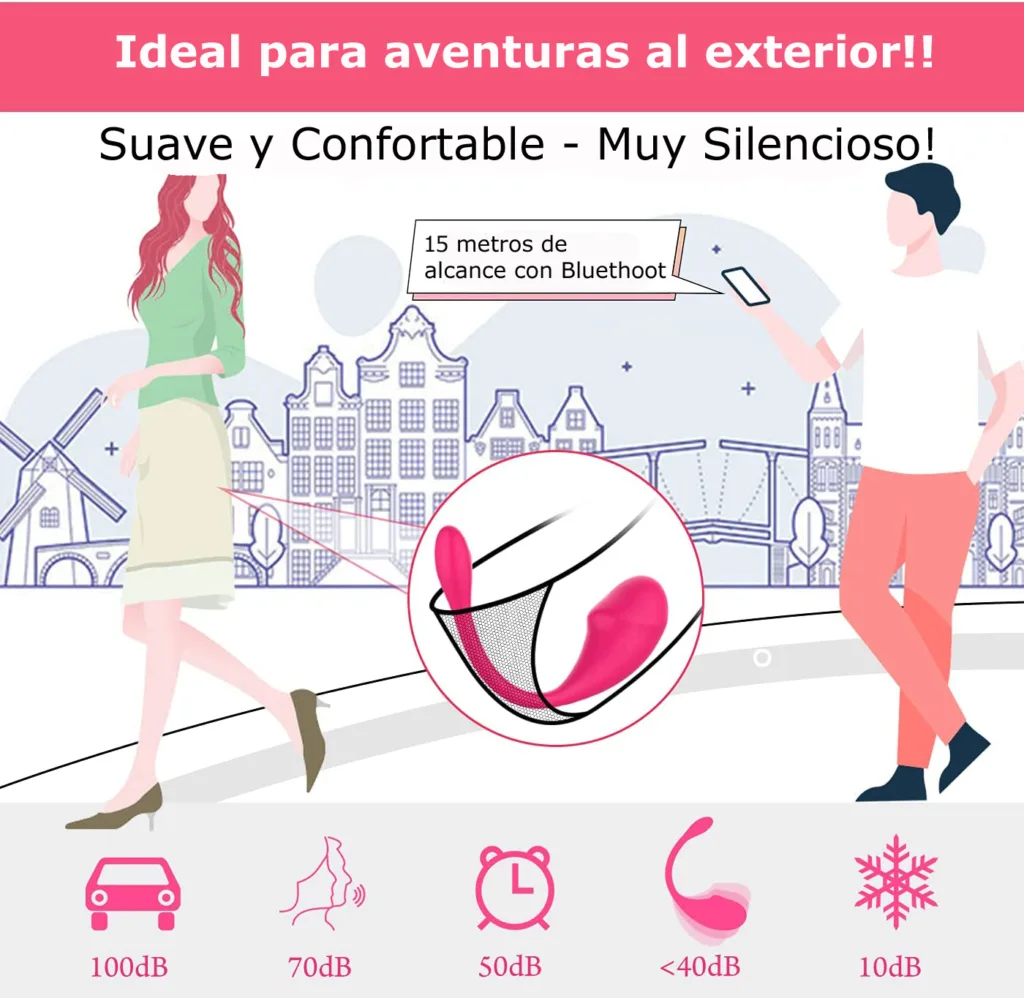 Vibrador Huevo Bala Inalámbrico Remoto Control Celular App - Bluethoot