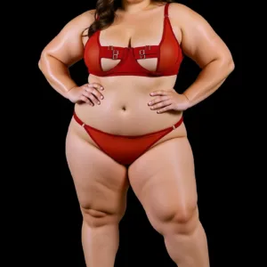 Conjunto Minifalda Arnes Portaligas (art 2041) Talle 85 al 120: imagen 5